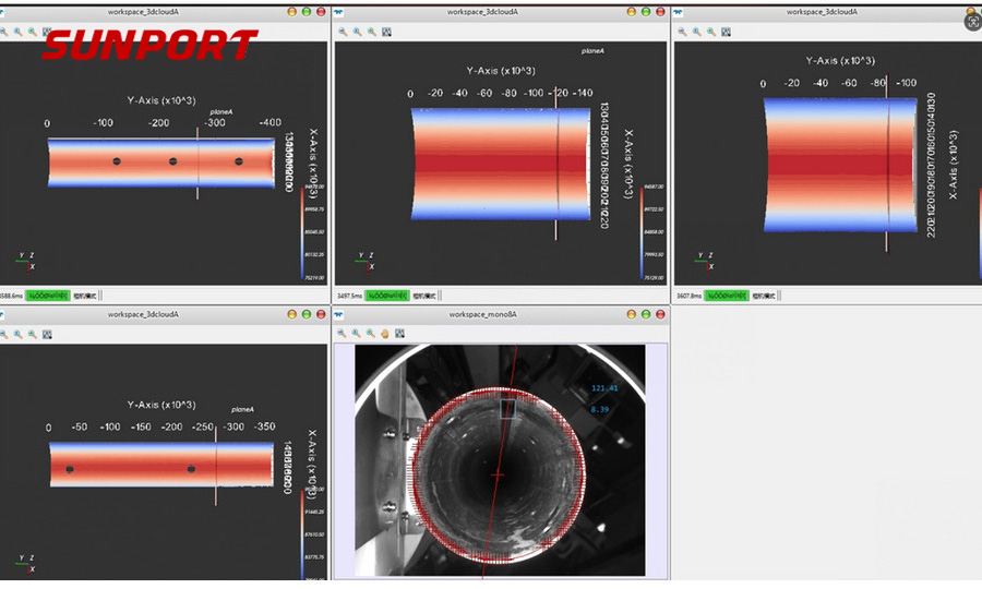 尊龙中国官网智能工业视觉检测方案：3D相机在钢管尺寸及同轴度检测中的深度应用